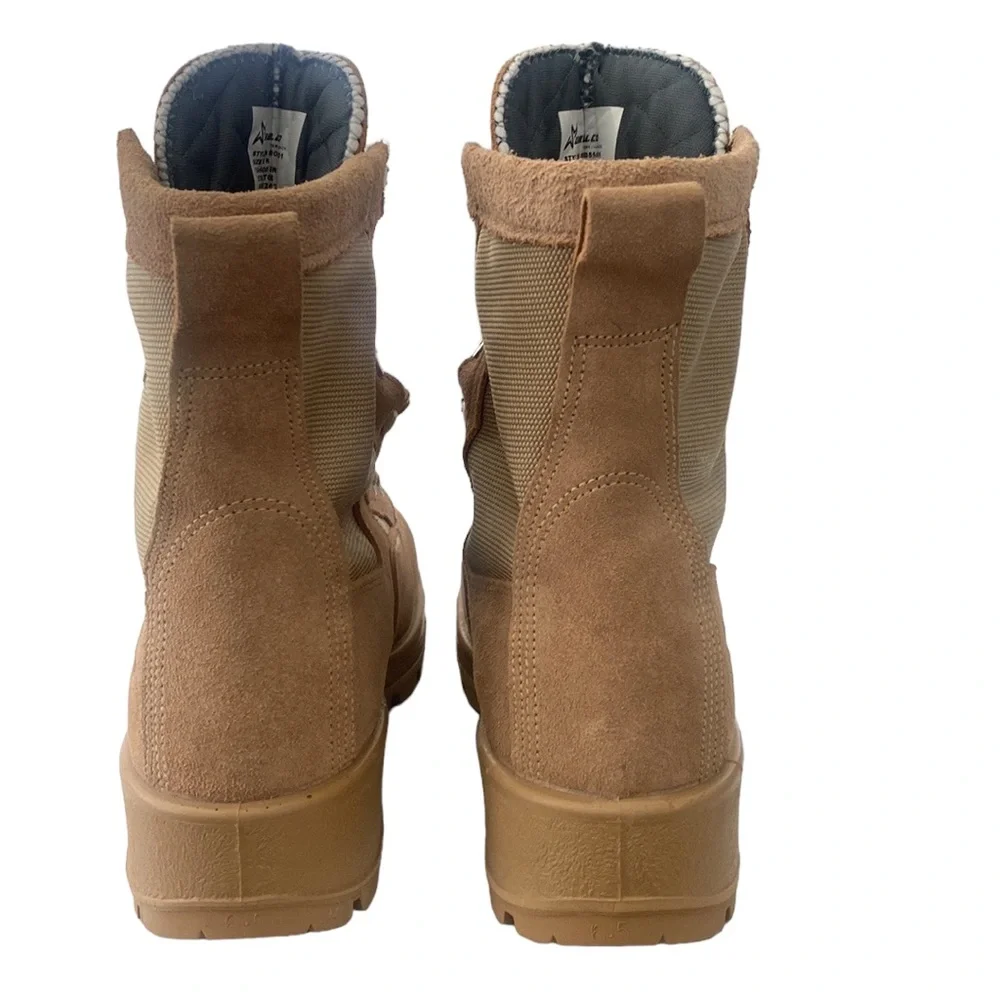 Wellco Suede Steel Toe Army Military Boots